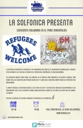 cartel refugiados